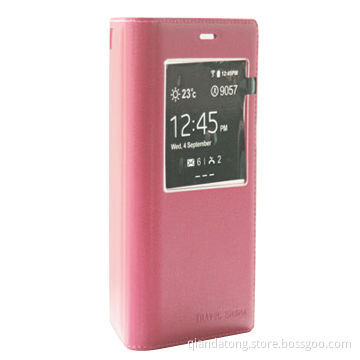 PU Leather Protective Stand Case Cover for Miui3, Easy to Install and Remove